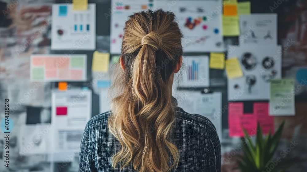 Poster a product manager analyzing customer behavior data to inform the next product iteration,