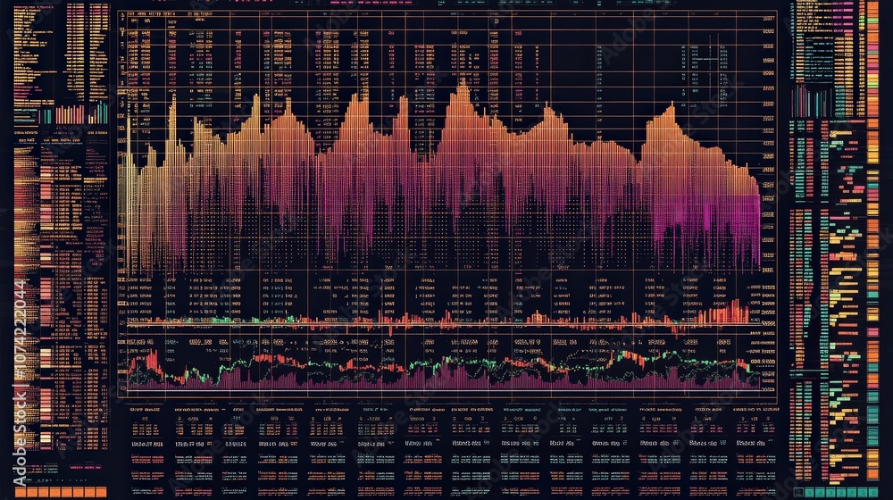 Poster a stock index table providing a comprehensive overview of major stock markets with columns for curre