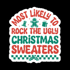 Most Likely to DTF, Custom Christmas DTF, Most Likely to Christmas DTF, Family Matching Dtf