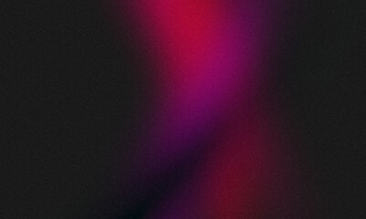 Vibrant color grainy gradient backdrop design. Abstract red purple magenta black color noisy gradient, glowing color flow, bright, shine, website header design, poster or banner