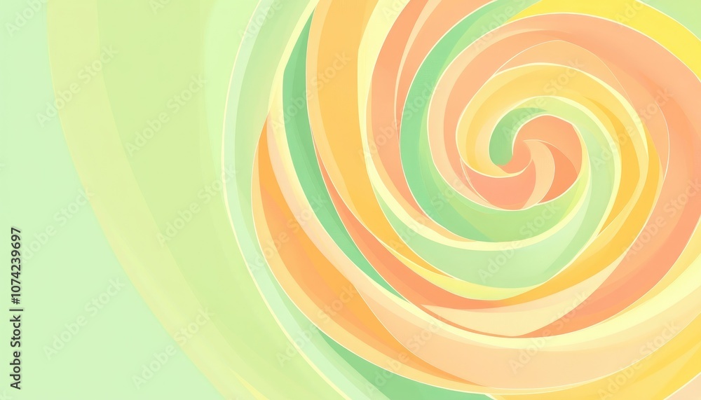 Aufkleber abstract swirling colors, creating visual art with dynamic lines, colorful background design for gra