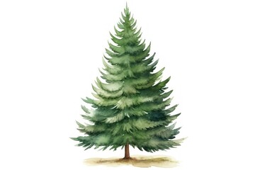 Fototapeta premium Christmas tree plant pine.