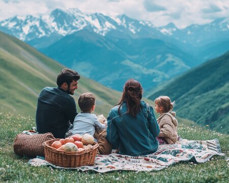 Embrace Family Time with a Scenic Mountain Picnic on Go For a Ride Day, Earth Day, or Family Day