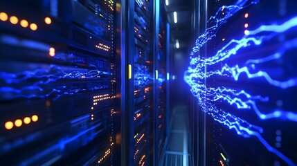 Database servers computing supercharged with electricity