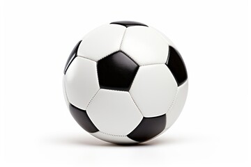 Naklejka premium Soccer ball football sports.