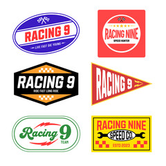 6 Racing logo collection