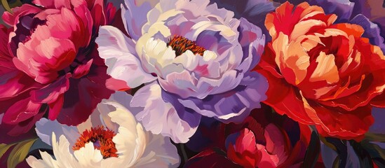 Peonies Come In Many Different Colours