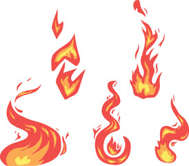 Flames Illustration