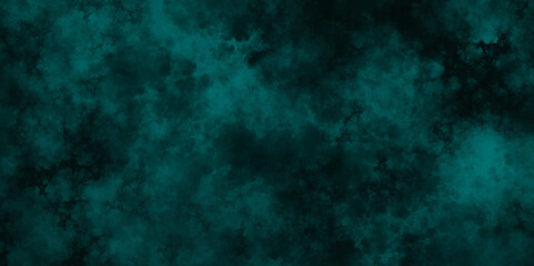 Black and teal pastel smoke abstract beautiful Background. Watercolor 5ea green grunge abstract painting stylist charming modern texture. Seamless Blue deep sea grunge texture vintage background.	

