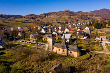  Cerkiew św. Dymitra w Szczawniku  © Maciej G. Szling