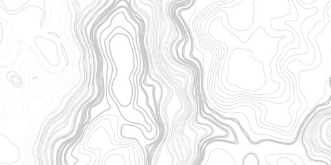 Abstract Topographic Contour Line Pattern in Black and White, Transparent PNG Topographic line map. Modern design with White background with topographic wavy pattern design.