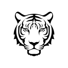 Fierce Tiger Head Logo – Bold Symbol of Power and Strength