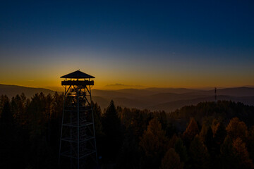 Beskid Sądeckie, Muszyna wieża widokowa © Maciej G. Szling