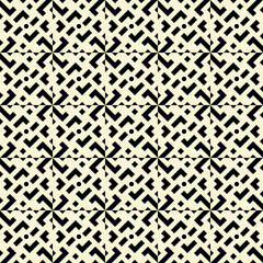 Fototapeta premium Abstract Seamless Geometric Pattern made of shapes and lines