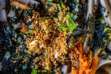 Buckwheat Jelly Rice Soup, Korean Cuisine