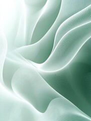 Naklejka premium Green and White Background