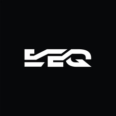 EEQ Simple letter logo vector design template.