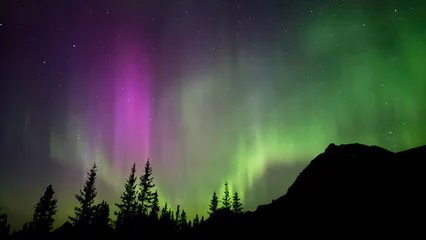 Northern Lights in Banff Canada
