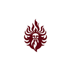 Fire god logo