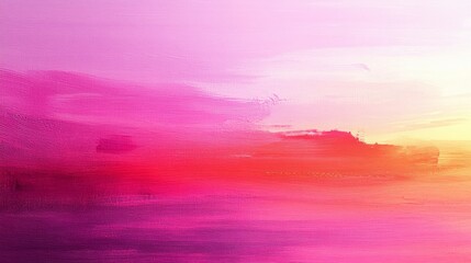 Fototapeta premium Sunset Sky with Soft Pink and Purple Clouds