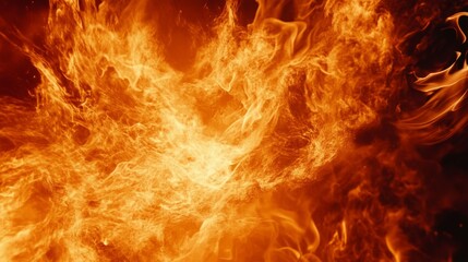 Obraz premium Fire background. Fire texture