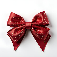 "Stunning Red Bow – Perfect Ribbon for Gift Wrapping and Decorations"