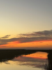 landscape, Sonnenuntergang