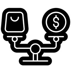 Liquidity money Icon