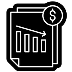 Liquidity money Icon