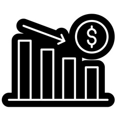 Liquidity money Icon