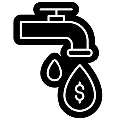 Liquidity money Icon