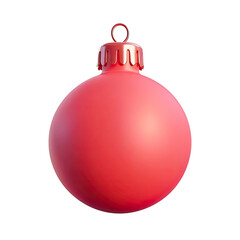 christmas decorations on transparent background, ai