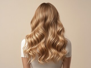 Fototapeta premium Woman's Head with Blonde Hair