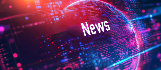  Digital Earth Globe with Networking Connections on Blue Technology Background