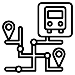 Transit Map icon