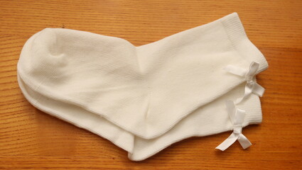 ガール女子用こども園保育園幼稚園向け子供用キッズクール丈ソックス靴下