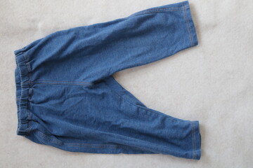 子どもキッズ用五分丈パンツ無地ズボンファストファッション夏短い幼稚園こども園保育園