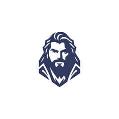 Handsome man logo