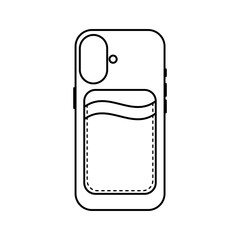 Case Card Holder Smartphone Icon For Logo And More