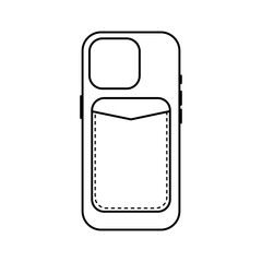 Case Card Holder Smartphone Icon For Logo And More
