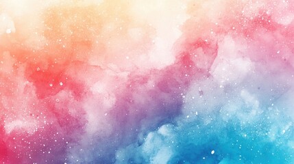 Fototapeta premium Watercolor illustration backdrop for digital devices websites or mobile phones