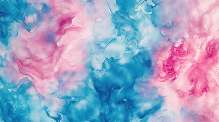 Fototapeta premium Rose Tie Dye Batik Pink Watercolor Design Cyan Colorful Art Vibrant Aquarelle Brushwork Sea Inspired Traditional Dye Acid Washed Silk Blue Oil Ink Bright Red Artistic Tie Dye