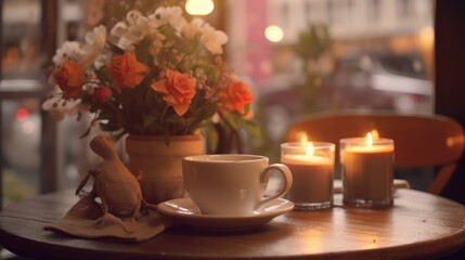 Cozy Cafe Moment