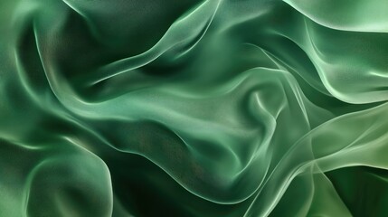 Obraz premium Brown Minimalist Modern Screen Background Green Salad Freshness Watercolor Textured Surface Lively Green Gradient Mesh Illustration Neon Bright Smooth Surface Backdrop