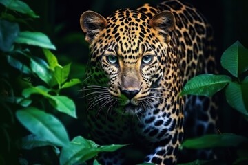 Obraz premium Leopard wildlife animal mammal.