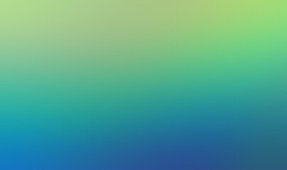 Green blue gradient soft background. Minimalistic blur abstract graphic.