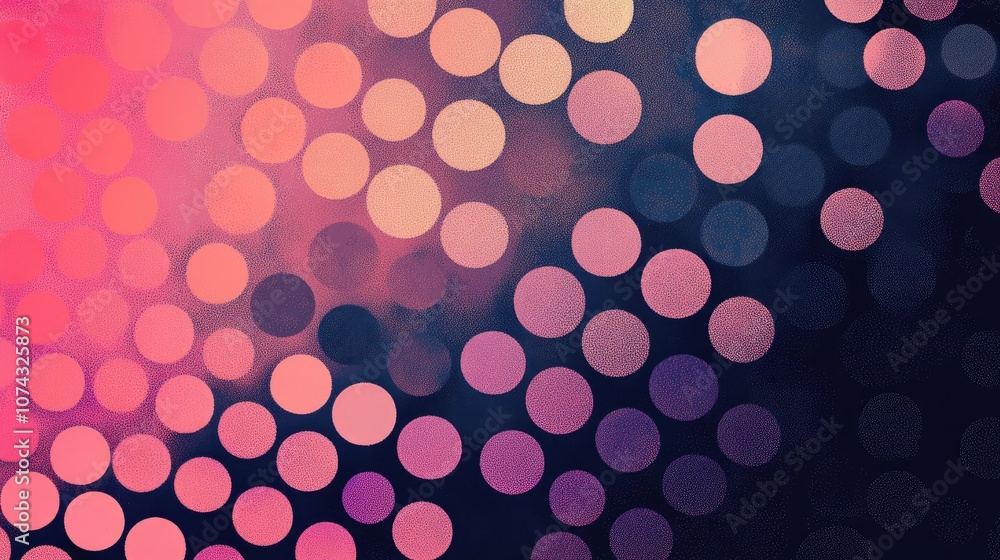 Aufkleber a textured pattern showcasing dots gradients and stipple effects