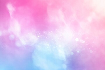 Dreamy Pastel Abstract Background with Soft Light and Bokeh