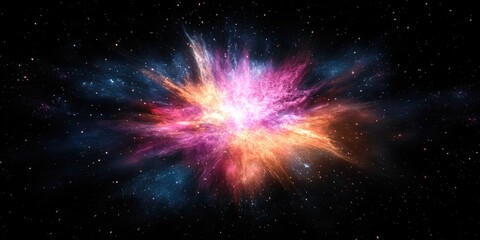 Fototapeta premium Night Sky Explosion