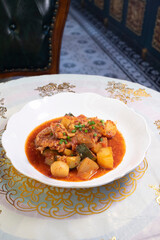 chicken with potatoes